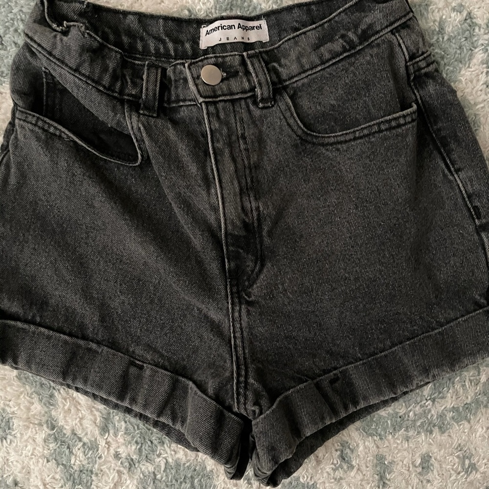 DISCONTINUED American apparel high waisted shorts